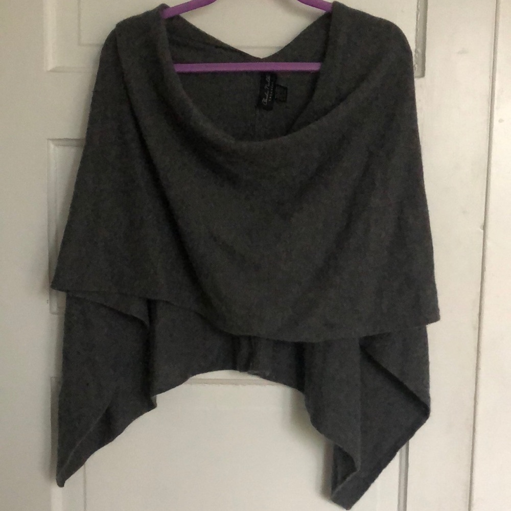 ✨ cashmere cowl poncho